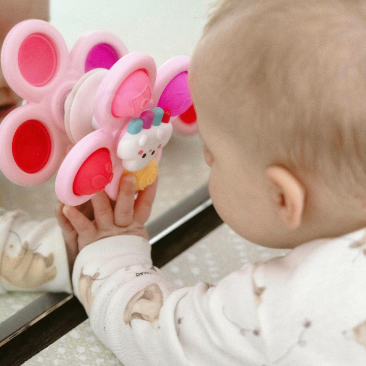 WOOPIE BABY Kosmiczny Spinner Pop-it Zabawka Sensoryczna Wymienne 3 sz