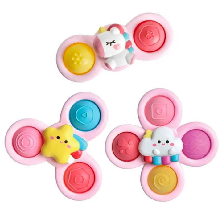 WOOPIE BABY Kosmiczny Spinner Pop-it Zabawka Sensoryczna Wymienne 3 sz