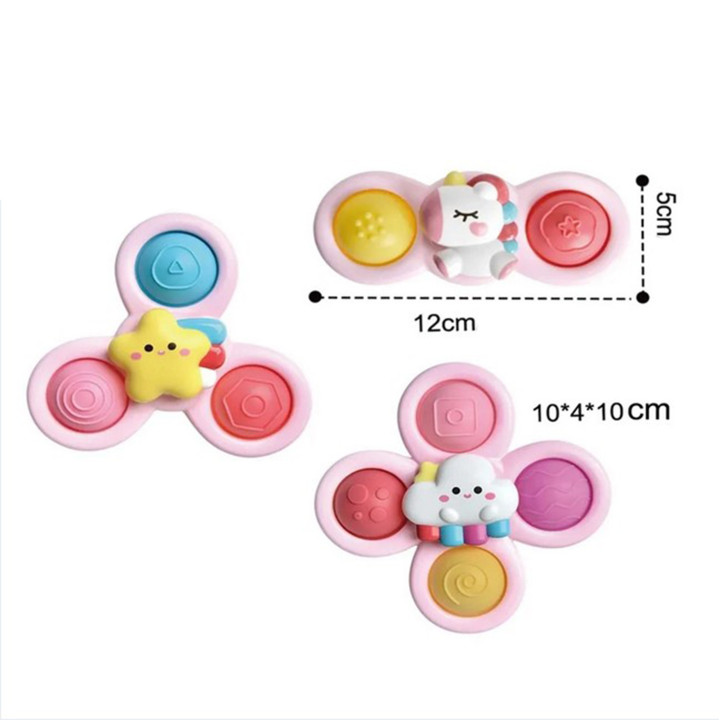 WOOPIE BABY Kosmiczny Spinner Pop-it Zabawka Sensoryczna Wymienne 3 sz
