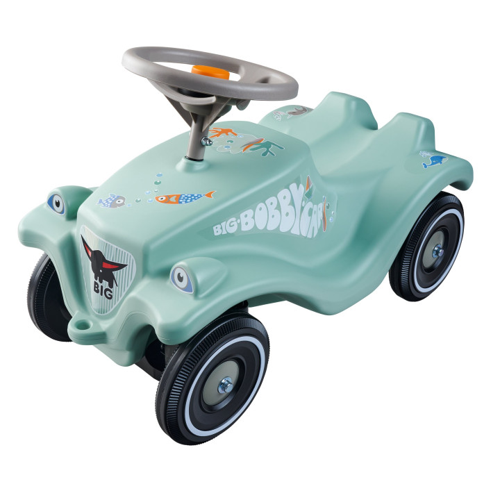 BIG Jeździk Bobby Car Classic Miętowy Auto Popychacz Ocean Klakson 12m