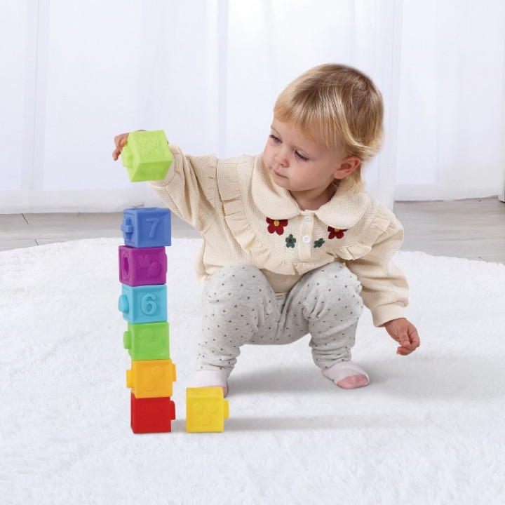 WOOPIE GREEN Box Pudełko XXL Montessori Edukacyjne 6w1 Sensoryczne 7-8