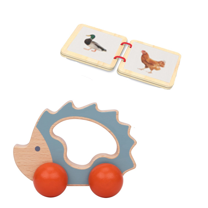 WOOPIE GREEN Box Pudełko XXL Montessori Edukacyjne 6w1 Sensoryczne 7-8