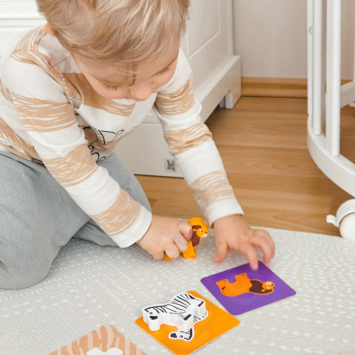 WOOPIE GREEN Box Pudełko XXL Montessori Edukacyjne 7w1 Sensoryczne 31-