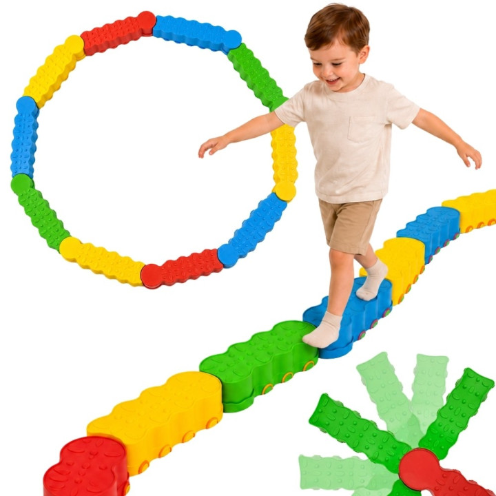 
						WOOPIE Ścieżka Sensoryczna Równoważnia Tor Przeszkód
					