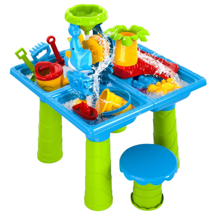 
						WOOPIE Stolik Wodny 2w1 Piaskownica z Krzesełkiem XL Aquapark 4