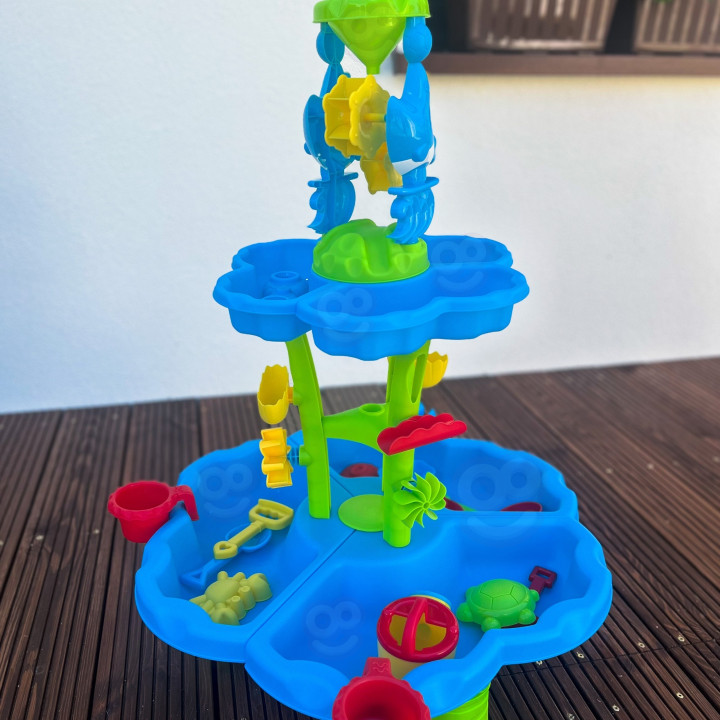 
						WOOPIE Stolik Wodny 2w1 Piaskownica Fontanna XXL Aquapark z Del