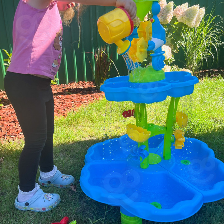 
						WOOPIE Stolik Wodny 2w1 Piaskownica Fontanna XXL Aquapark z Del