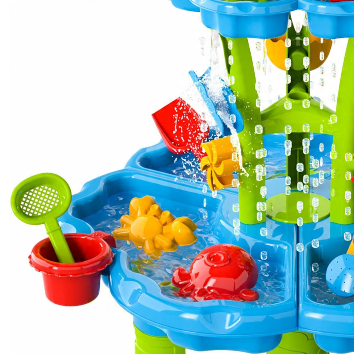 
						WOOPIE Stolik Wodny 2w1 Piaskownica Fontanna XXL Aquapark z Del