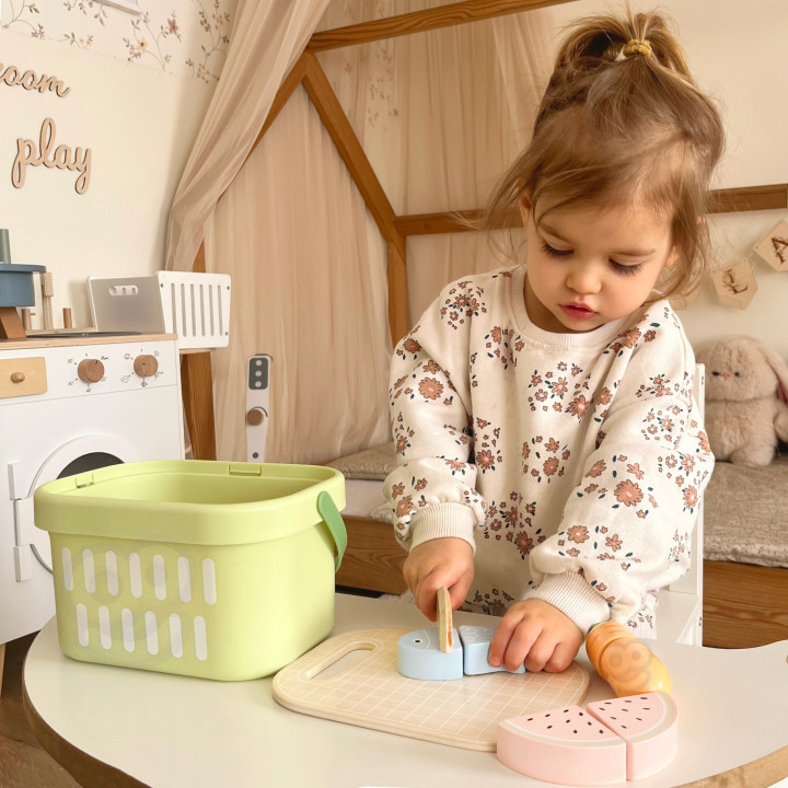 
						TOOKY TOY Drewniany Zestaw Żywność Warzywa Owoce
					