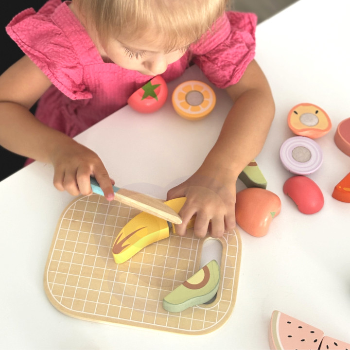 
						TOOKY TOY Drewniany Zestaw Żywność Warzywa Owoce
					