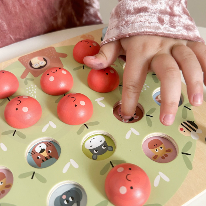 
						TOOKY TOY Memory Gra Pamięciowa Jabłuszka
					