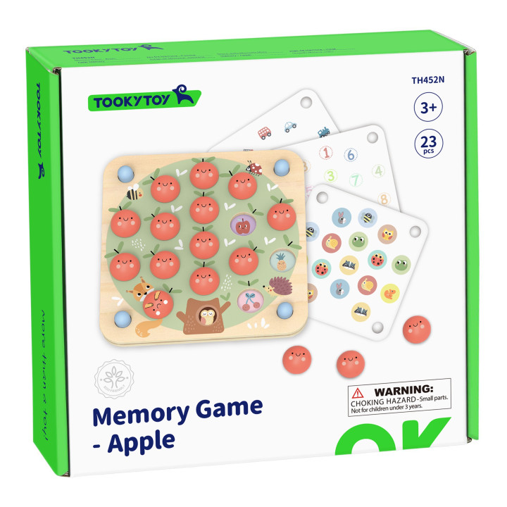 
						TOOKY TOY Memory Gra Pamięciowa Jabłuszka
					