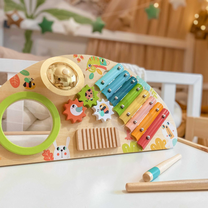 
						TOOKY TOY Wielofunkcyjny Instrument Centrum Muzyczne Ksylofon Z