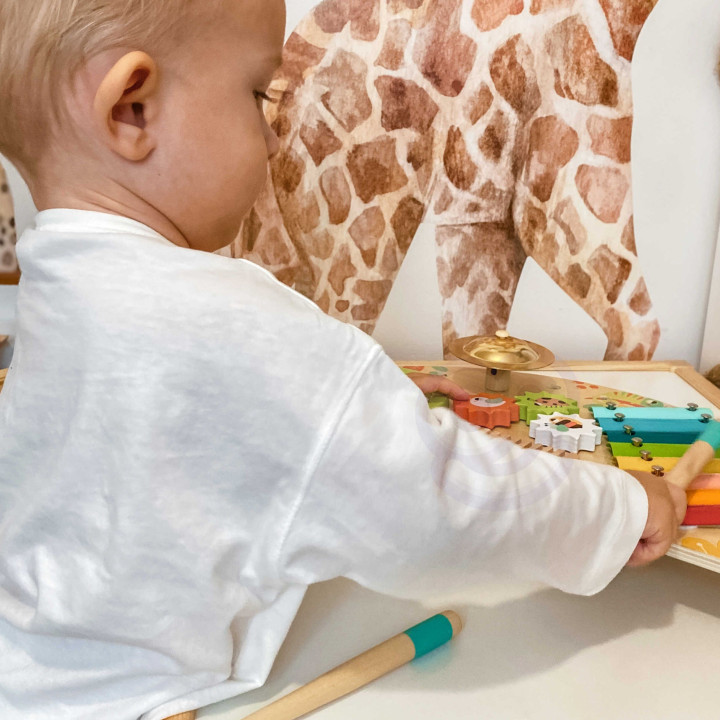 
						TOOKY TOY Wielofunkcyjny Instrument Centrum Muzyczne Ksylofon Z