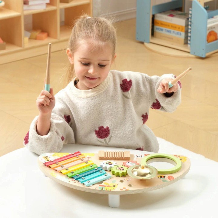 
						TOOKY TOY Wielofunkcyjny Instrument Centrum Muzyczne Ksylofon Z