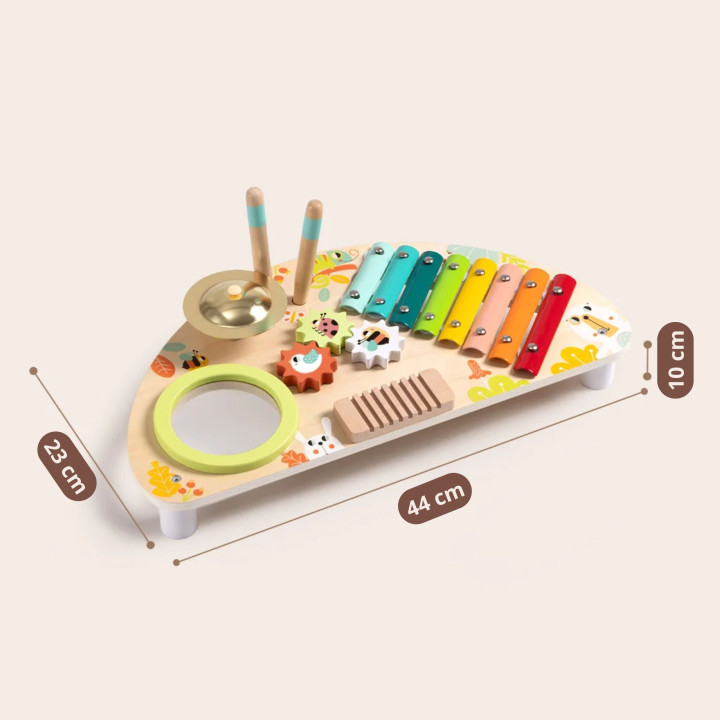 
						TOOKY TOY Wielofunkcyjny Instrument Centrum Muzyczne Ksylofon Z