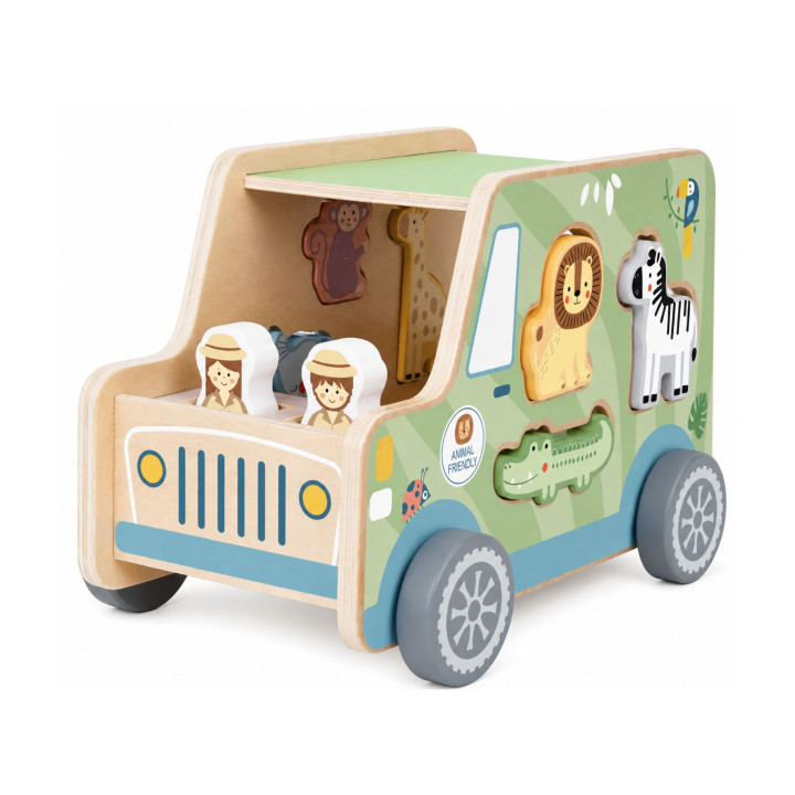 
						TOOKY TOY Samochód Kostka Aktywności Safarii
					