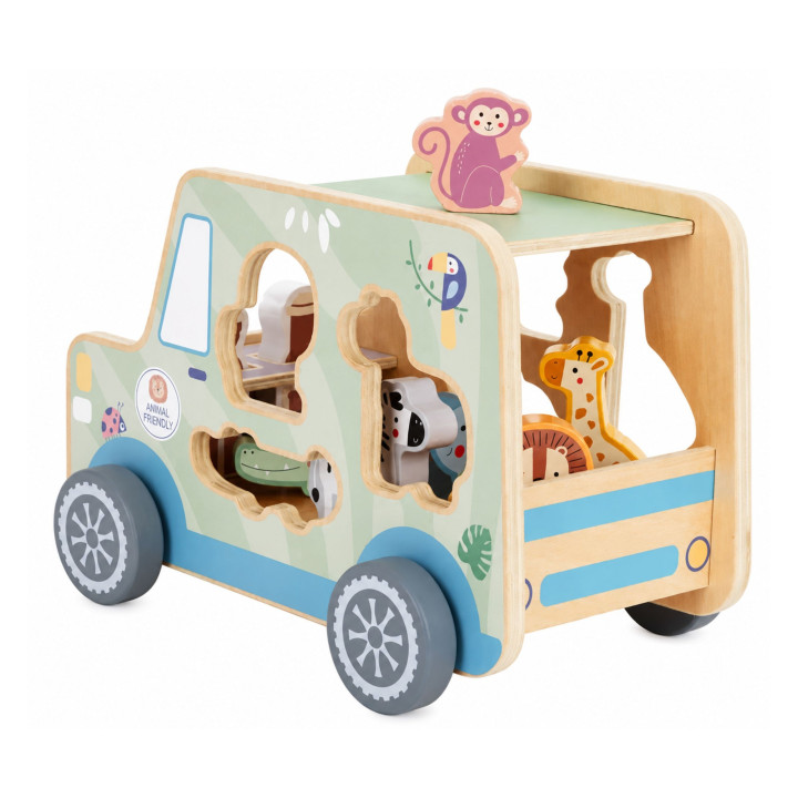 
						TOOKY TOY Samochód Kostka Aktywności Safarii
					