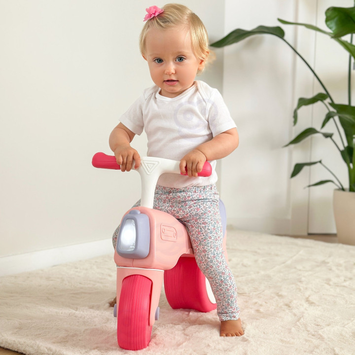 WOOPIE BABY Rowerek Biegowy Jeździk Dźwięk 18m+ Różowy