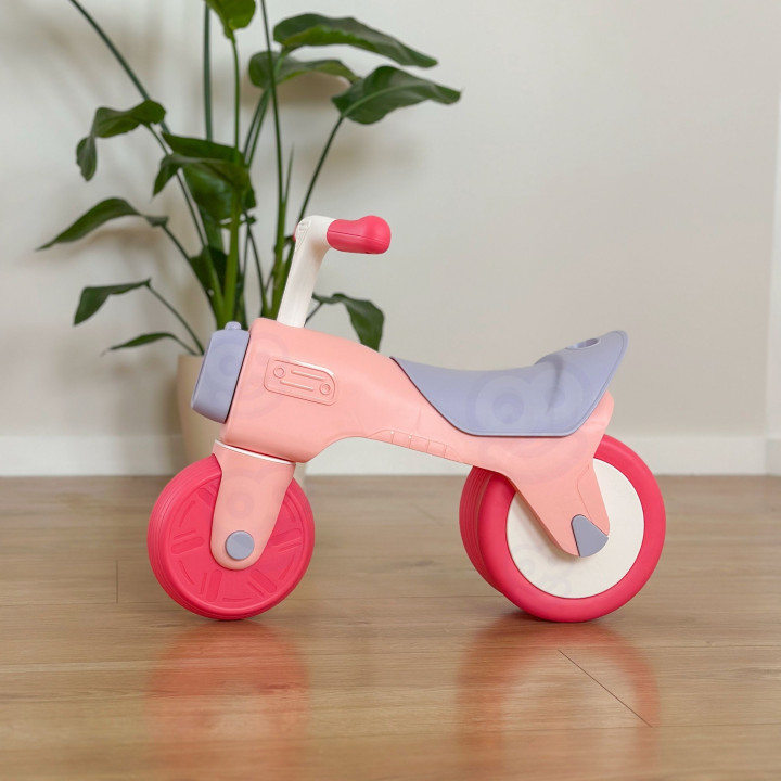 WOOPIE BABY Rowerek Biegowy Jeździk Dźwięk 18m+ Różowy