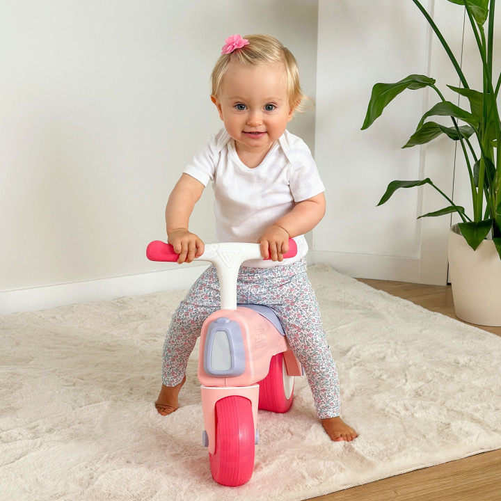 WOOPIE BABY Rowerek Biegowy Jeździk Dźwięk 18m+ Różowy