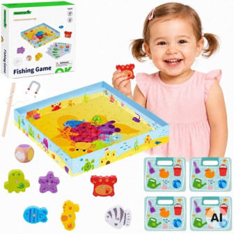 
						TOOKY TOY Gra Łowienie Rybek Gra Zręcznościowa
					