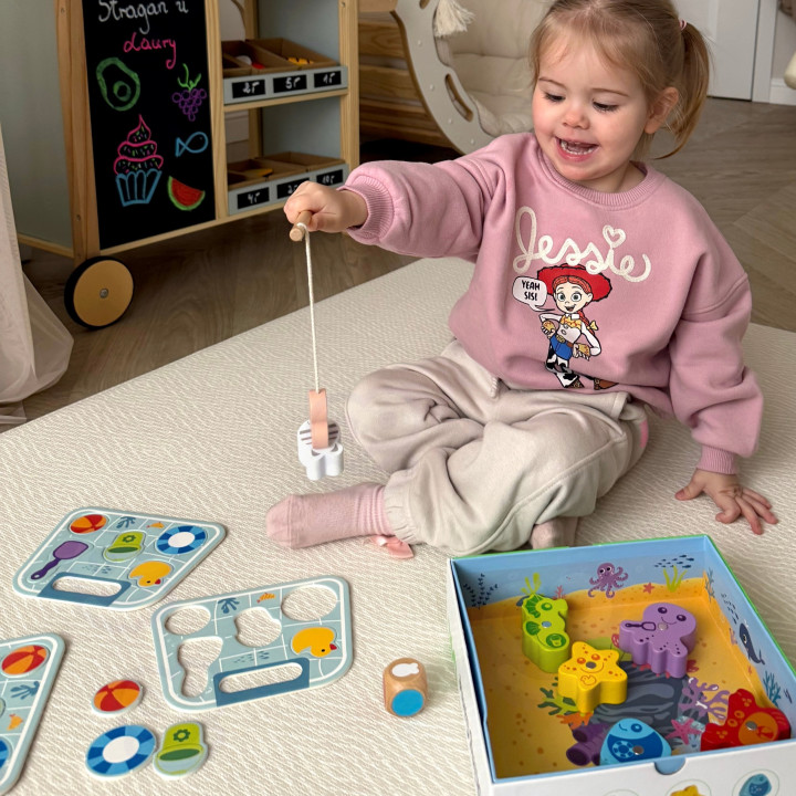 
						TOOKY TOY Gra Łowienie Rybek Gra Zręcznościowa
					