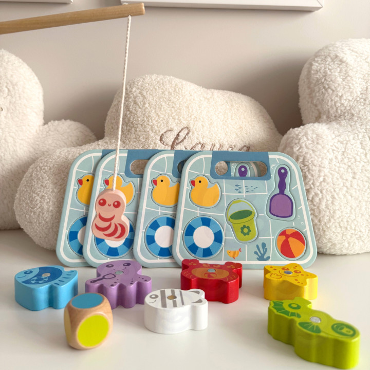 
						TOOKY TOY Gra Łowienie Rybek Gra Zręcznościowa
					