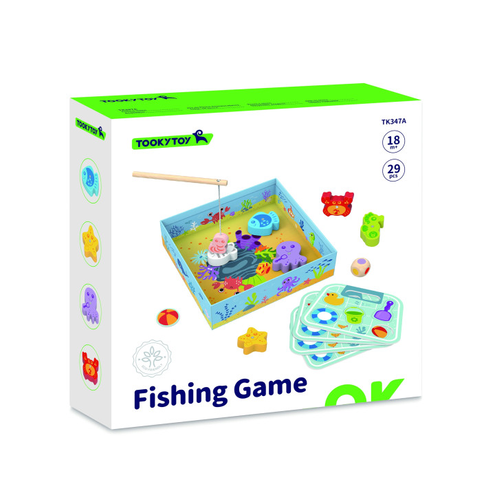 
						TOOKY TOY Gra Łowienie Rybek Gra Zręcznościowa
					