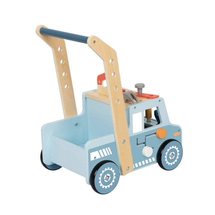 
						TOOKY TOY Drewniany Chodzik Samochód Mini Warsztat STEM
					