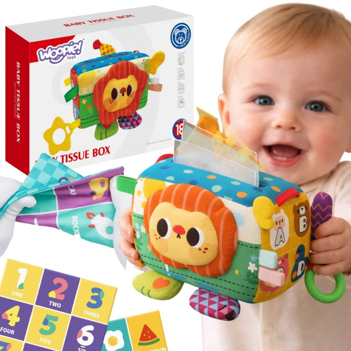 
						WOOPIE BABY Zabawka Edukacyjna Sensoryczna Pani Metka Pudełeczk