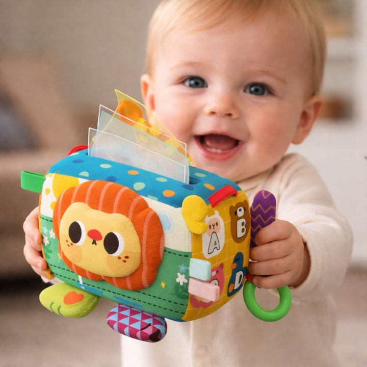 
						WOOPIE BABY Zabawka Edukacyjna Sensoryczna Pani Metka Pudełeczk