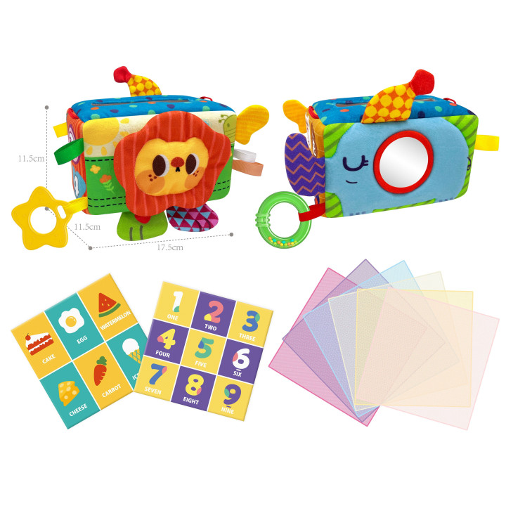 
						WOOPIE BABY Zabawka Edukacyjna Sensoryczna Pani Metka Pudełeczk