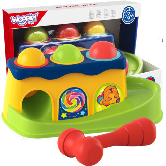 
						WOOPIE BABY Kolorowa Przebijanka Wbijanka z Młoteczkiem Montess