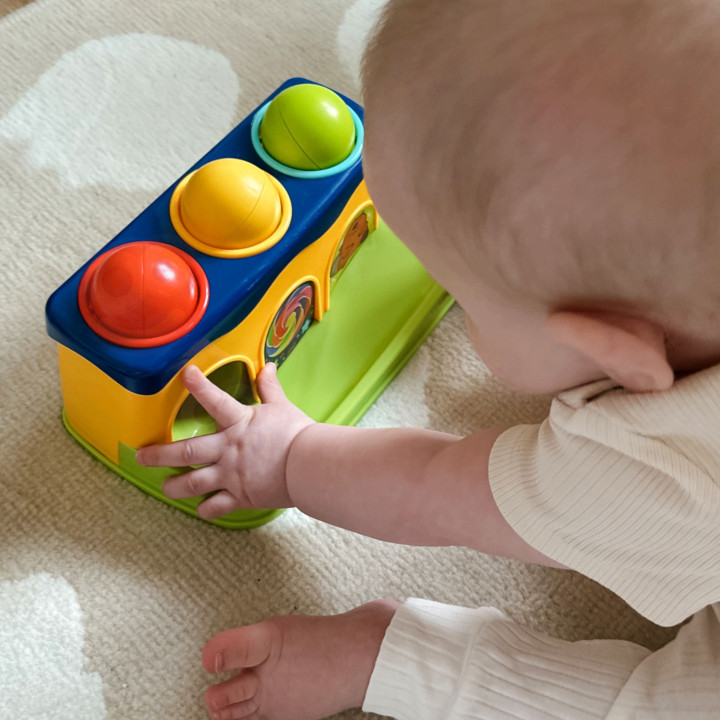 
						WOOPIE BABY Kolorowa Przebijanka Wbijanka z Młoteczkiem Montess