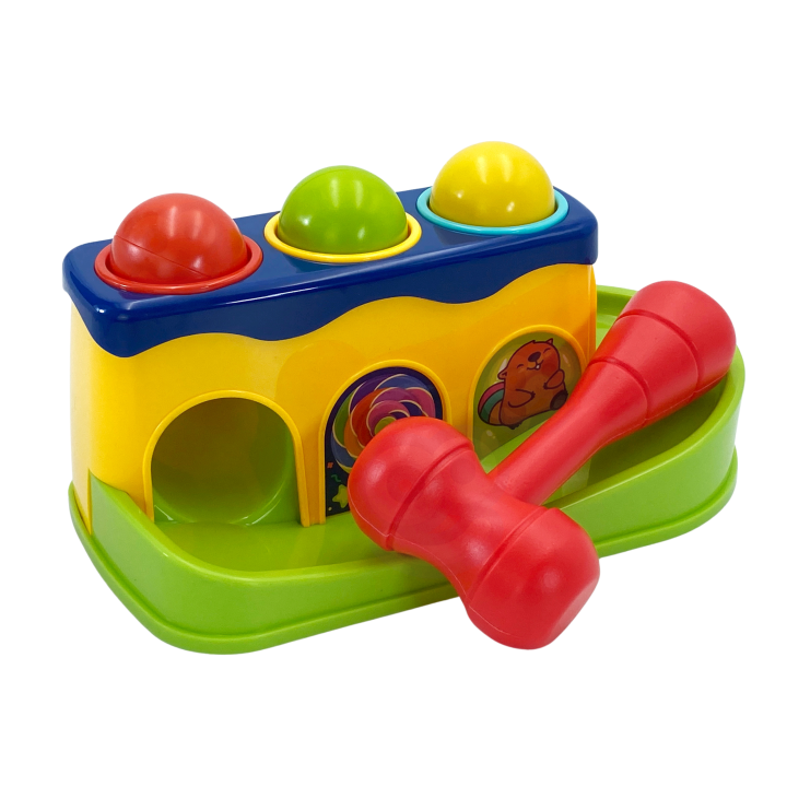 
						WOOPIE BABY Kolorowa Przebijanka Wbijanka z Młoteczkiem Montess