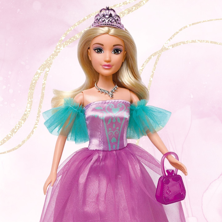 WOOPIE ROYAL Lalka Księżniczka Lily i Magiczny Powóz Karoca Akcesoria