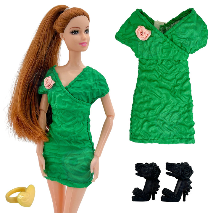 WOOPIE ROYAL Lalka Emi 30 cm - 12 Ukrytych Niespodzianek + Ubranka i D