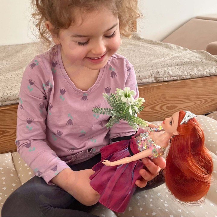 WOOPIE ROYAL Lalka Emi Style Fashion 32 cm - Stylowa Księżniczka w Róż