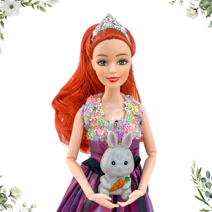 WOOPIE ROYAL Lalka Emi Style Fashion 32 cm - Stylowa Księżniczka w Róż