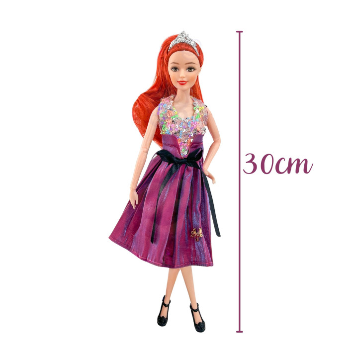 WOOPIE ROYAL Lalka Emi Style Fashion 32 cm - Stylowa Księżniczka w Róż