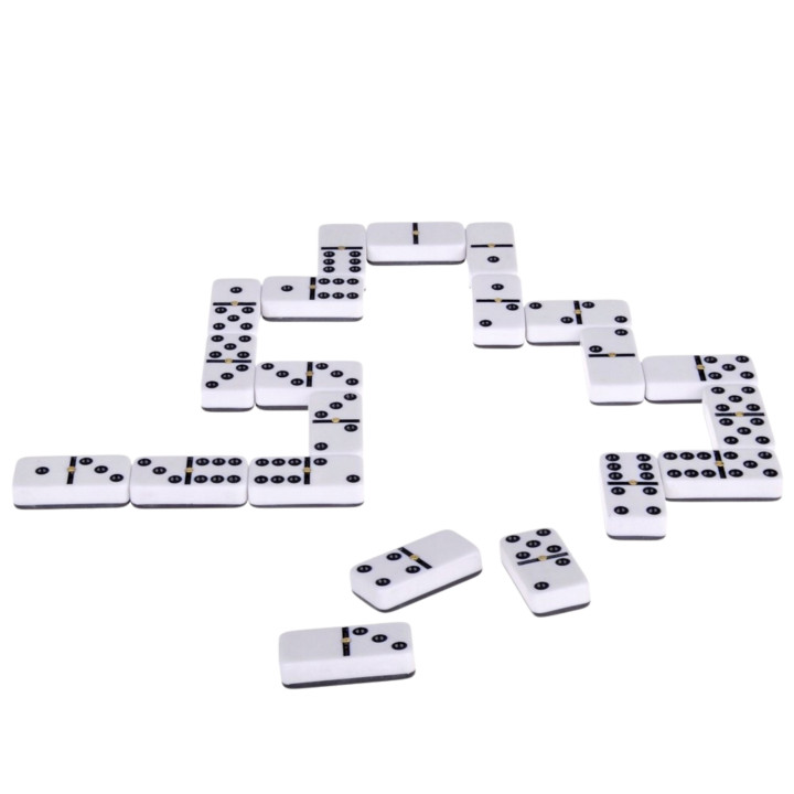 WOOPIE Domino Klasyczna Gra Logiczna 28 Kostek