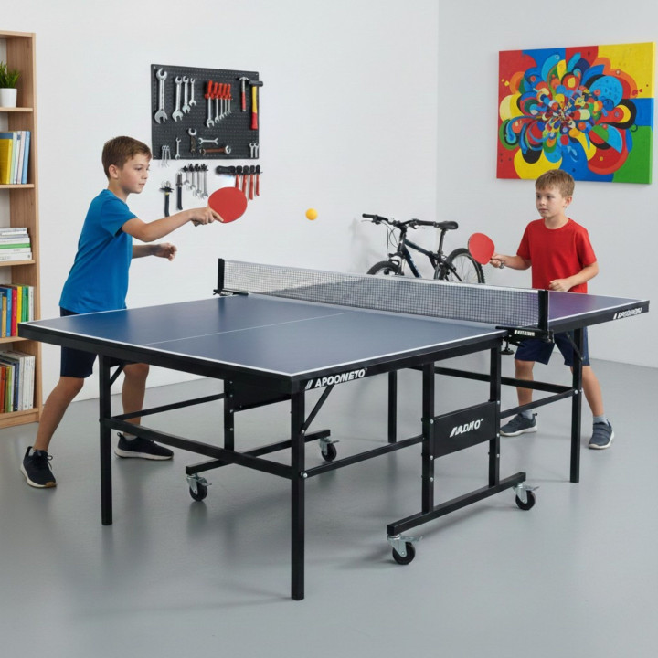WOOPIE Paletki Rakietki Do Ping Pong Tenisa Stołowego Zestaw + 3 Piłec