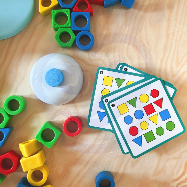 WOOPIE Układanka Montessori Dinozaur Gra Zręcznościowa Dopasuj Kształt