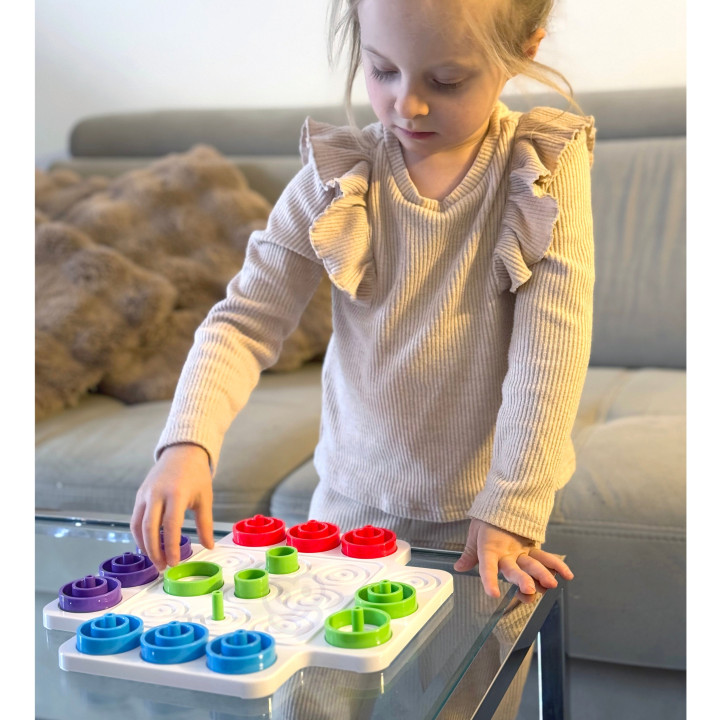 WOOPIE IQ Gra Logiczna Strategiczna Trening Mózgu Kółko i Krzyżyk 36 e