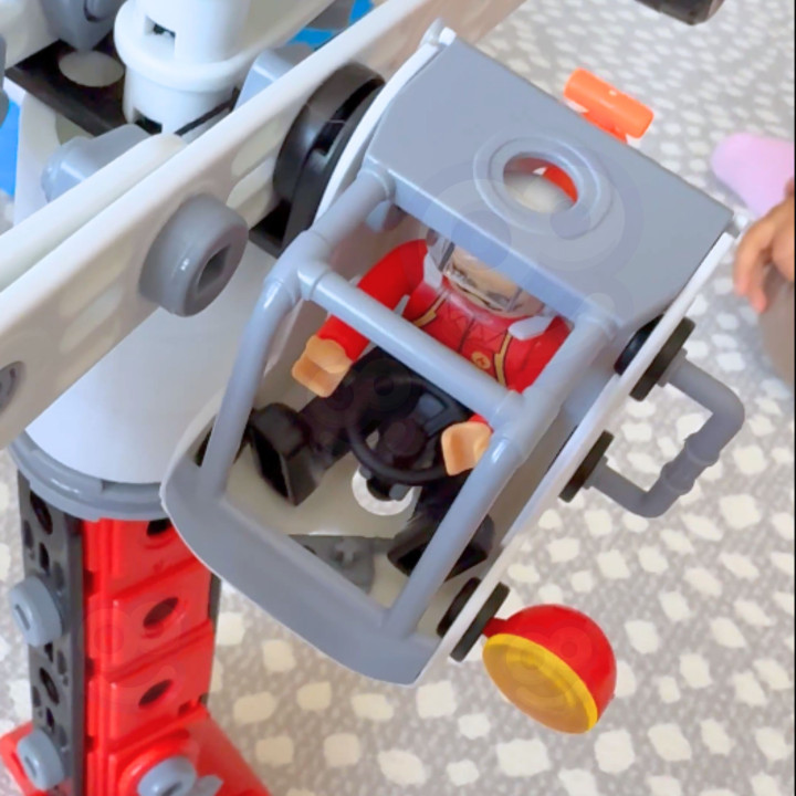 WOOPIE Zestaw Konstrukcyjny Creator City Fire Brigade