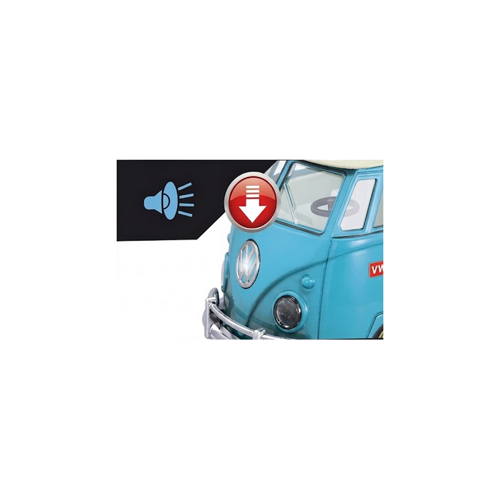 WOOPIE Samochód Bus Surfingowy Klasyczny Ze Światłem I Dźwiękiem Model