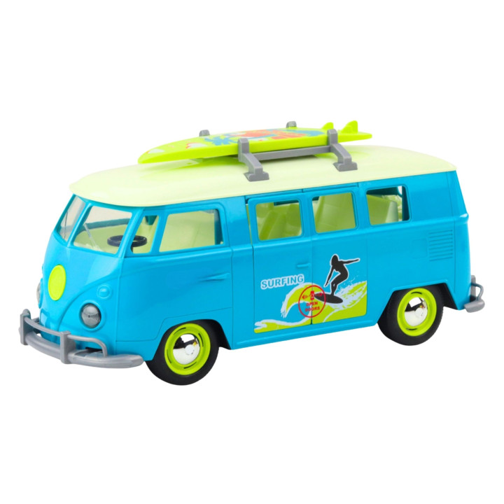 WOOPIE Samochód Bus Surfingowy Klasyczny Ze Światłem I Dźwiękiem Model