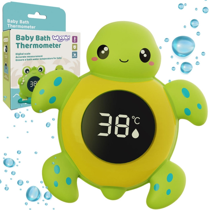 WOOPIE BABY Termometr do Kąpieli 2w1 Mierzenia Temperatury Wody i Pomi
