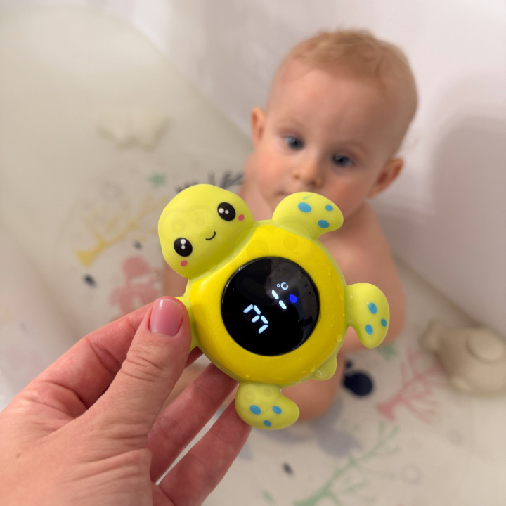 WOOPIE BABY Termometr do Kąpieli 2w1 Mierzenia Temperatury Wody i Pomi
